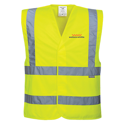 WALLACE WHITTLE HI VIS VEST