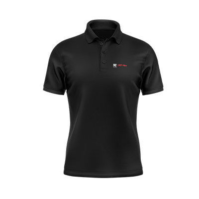 MEP SS BLACK POLO SHIRT